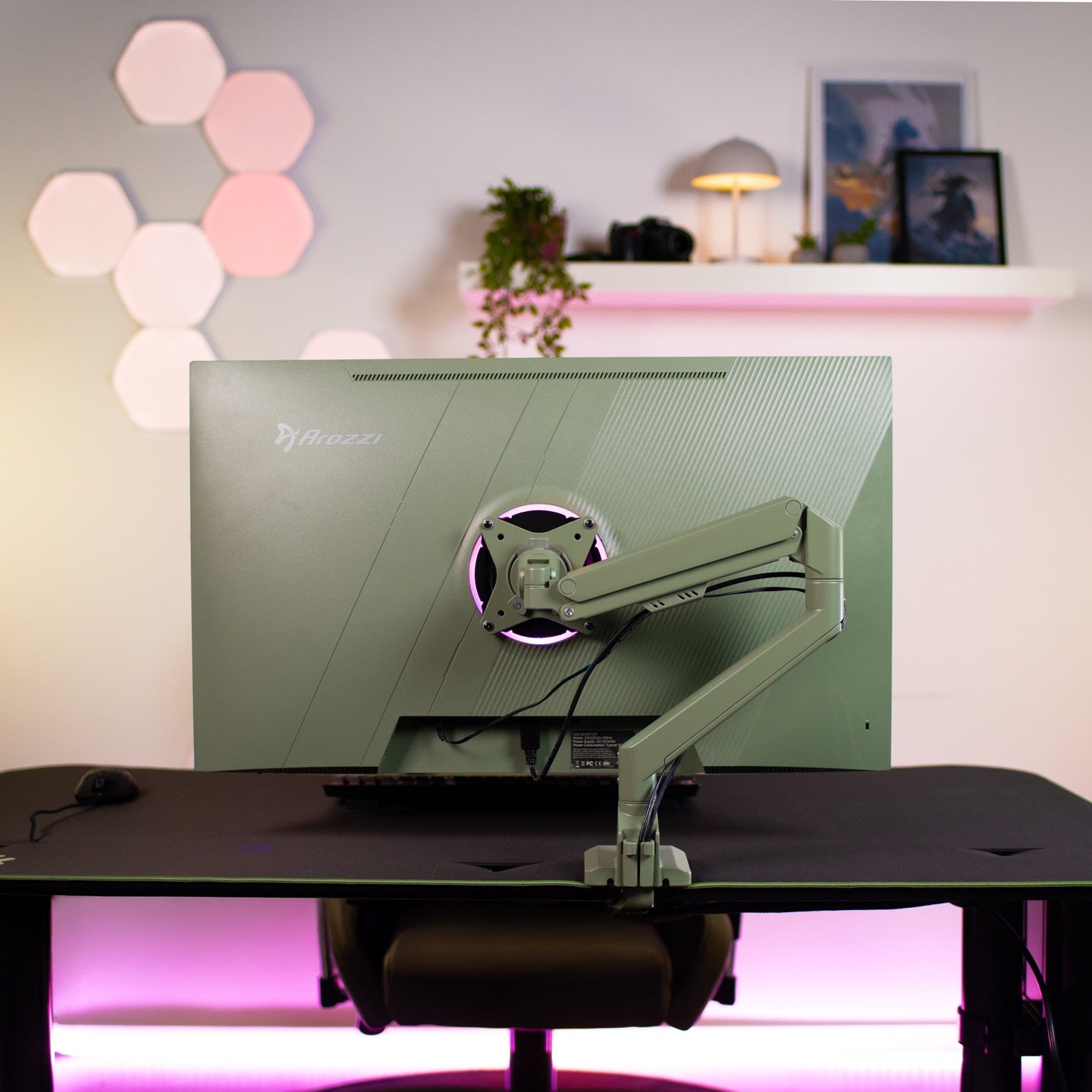 Alzare Neo Single - Brazo para monitor con resorte de gas