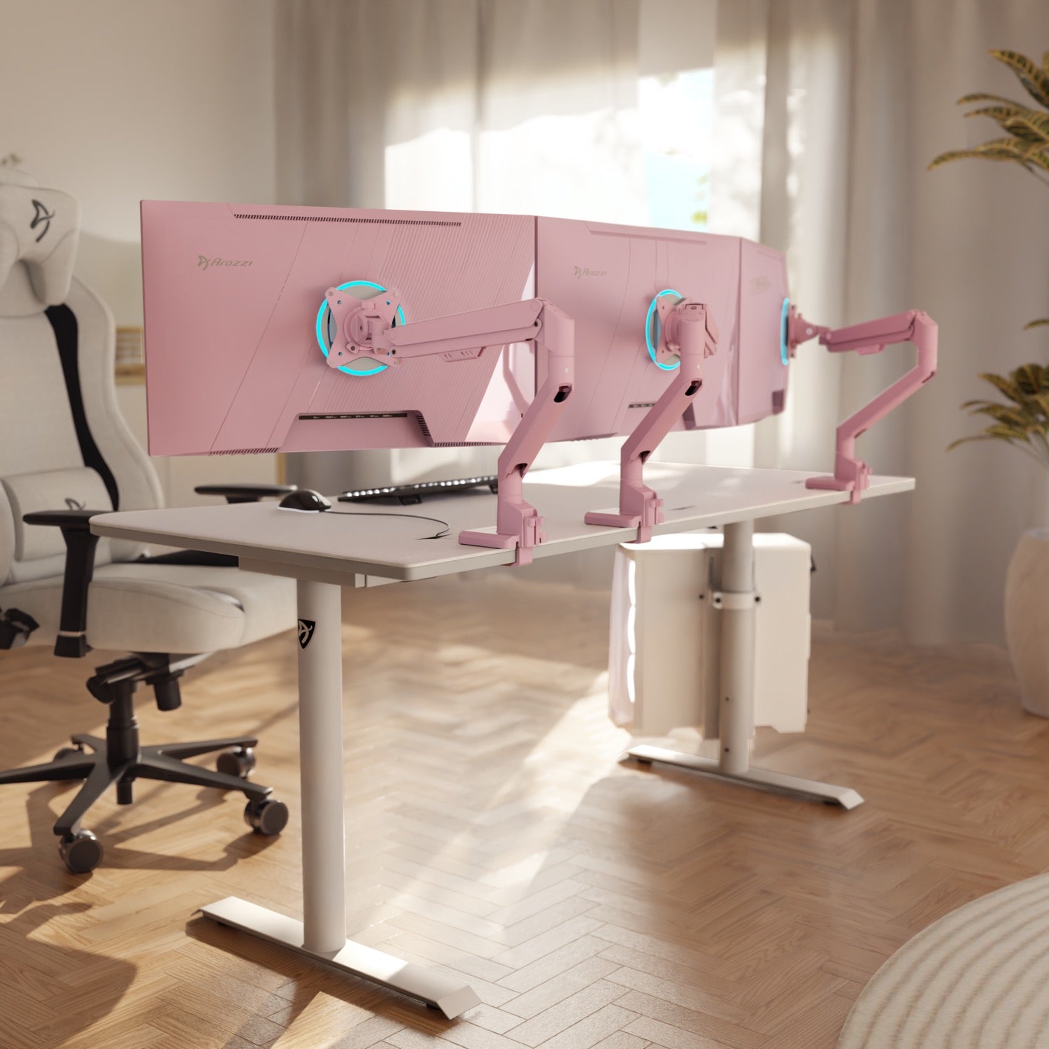 Alzare Neo Single - Brazo para monitor con resorte de gas