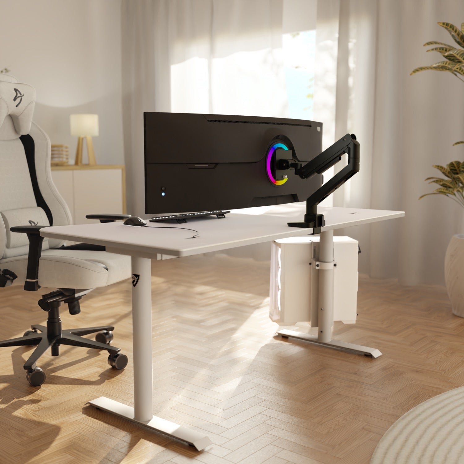 Alzare Neo Pro - Brazo para monitor con resorte de gas