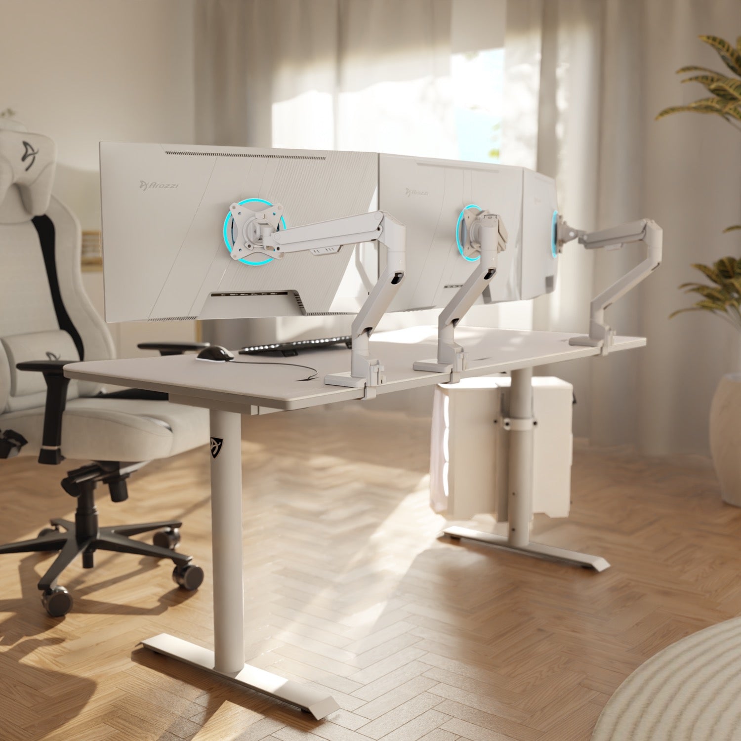 Alzare Neo Single - Brazo para monitor con resorte de gas