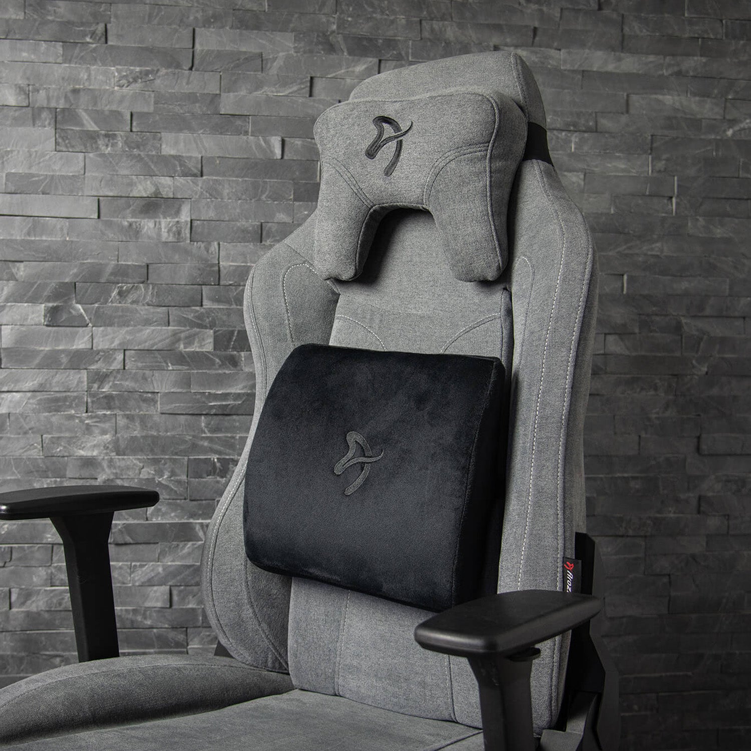 Cojín de soporte lumbar Velvet Black