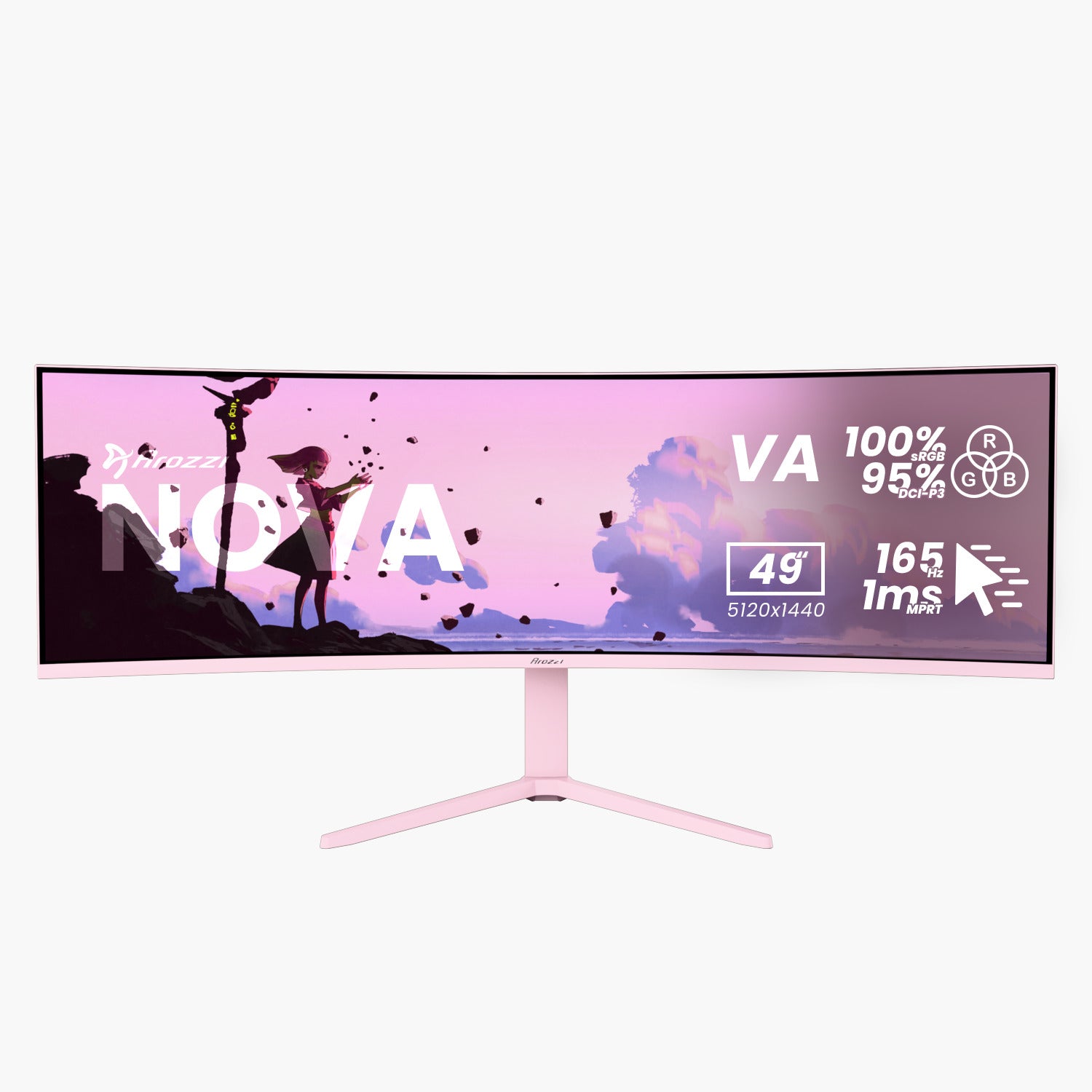 Nova 49“ Curved VA 165Hz - Ultrawide Gaming Monitor