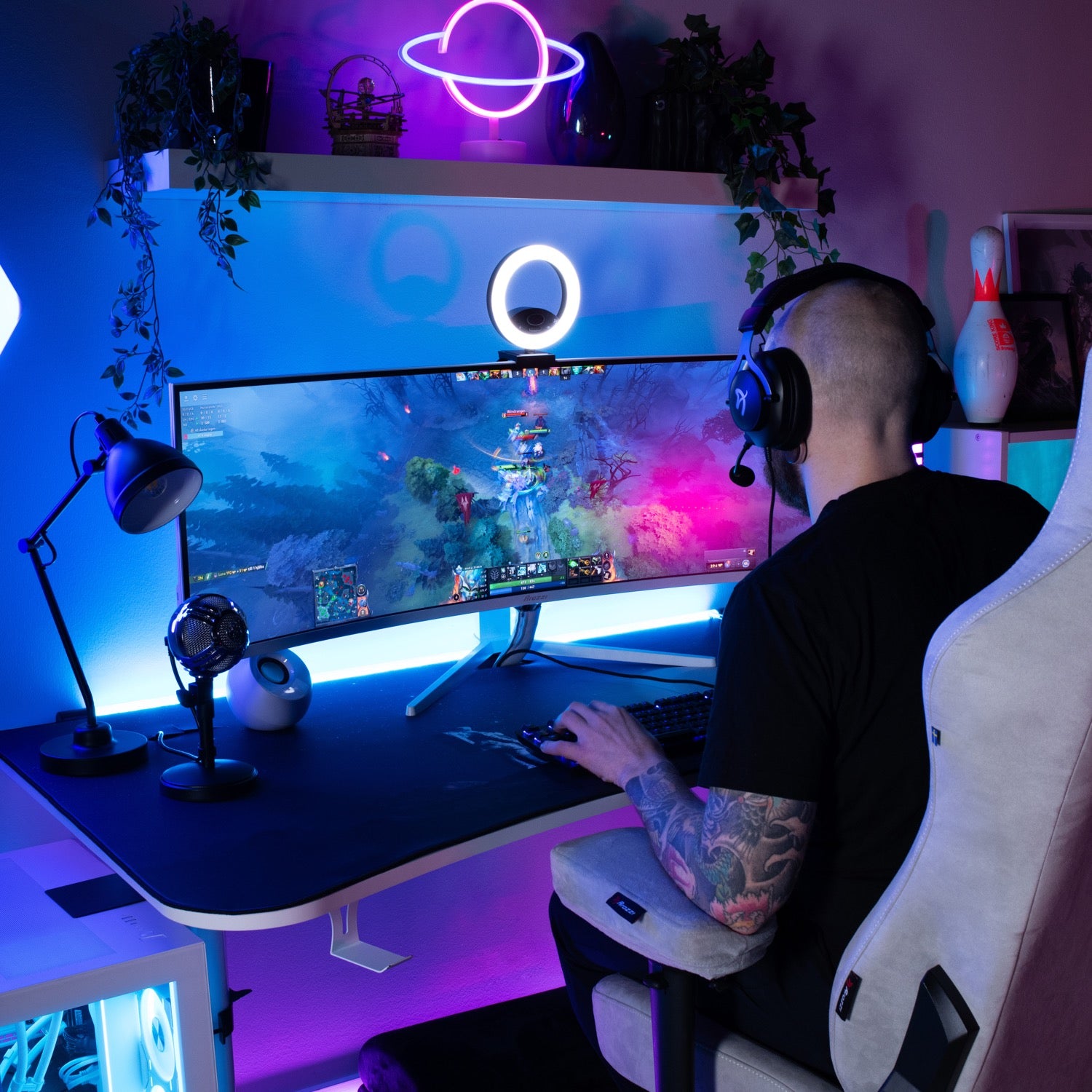 Nova 49" Curvo VA 165Hz - Monitor Gaming Ultrapanorámico