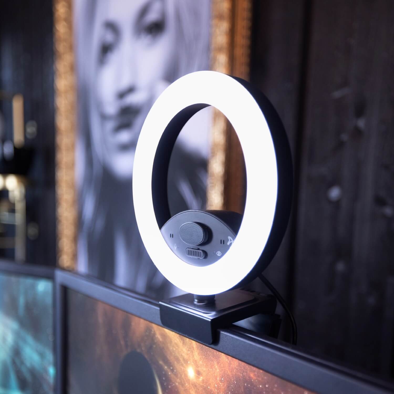 Occhio - True Privacy Ring Light Webcam