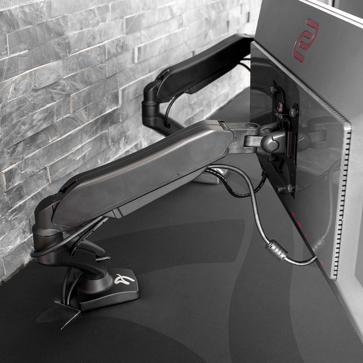 Alzare - Brazo para monitor con resorte de gas individual