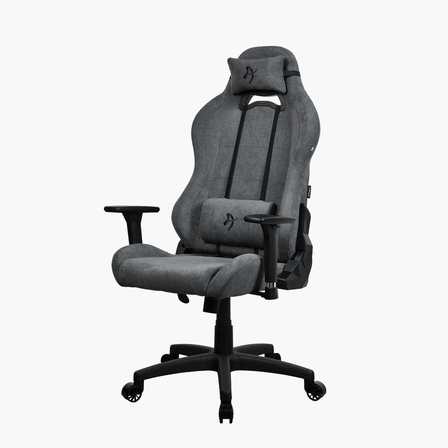 Arozzi Poltrona Da Gaming Torretta Soft – Colore Grigio, Compatta E Resistente