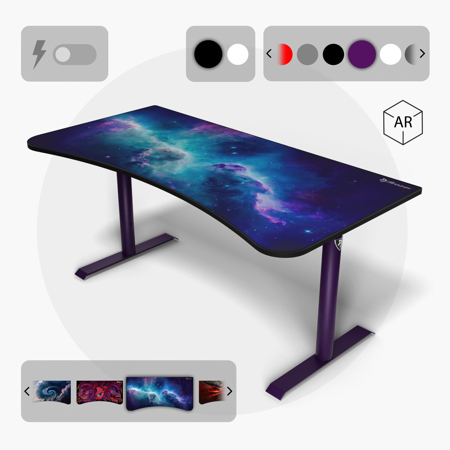 Arena Gaming Desk - Grande (Personaliza la tuya)