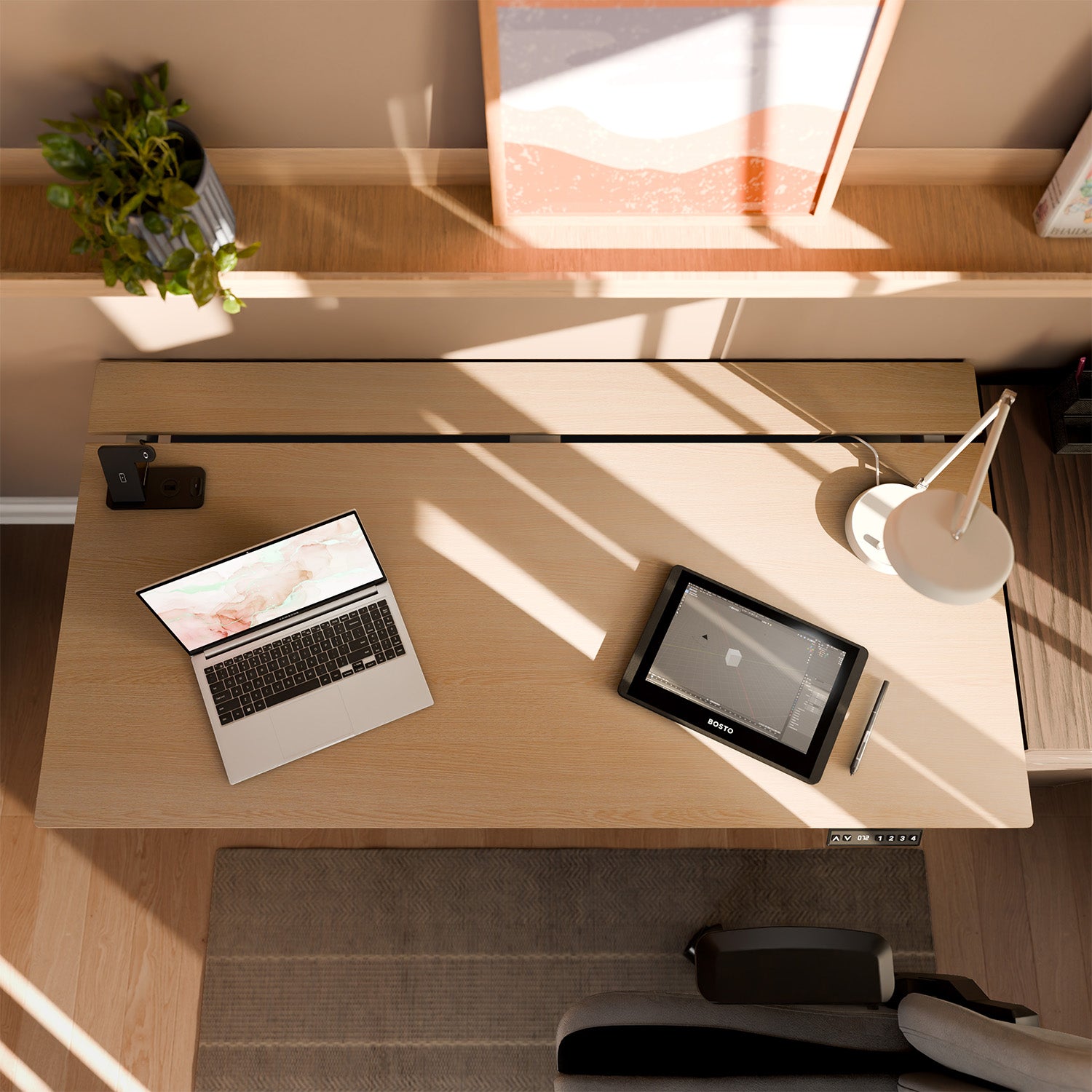 Arena Nordico - Bureau assis-debout électrique