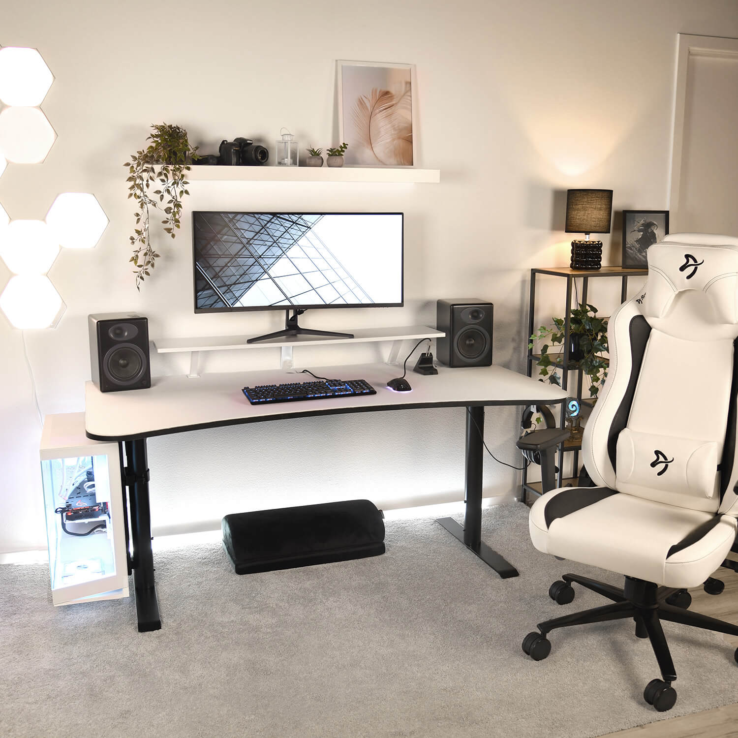 ategisデスク Desk Riser - Large