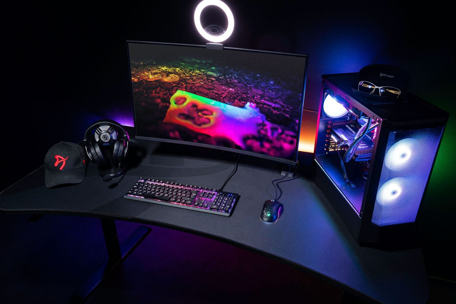 arozzi gaming setup